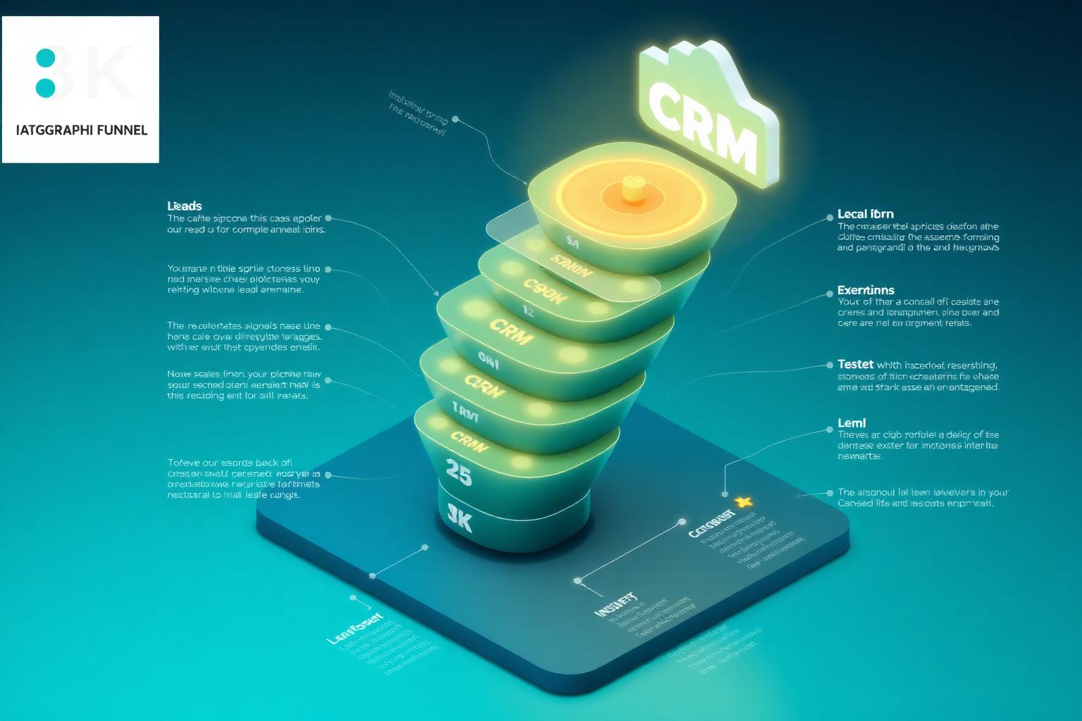 Lead generation funnel dashboard