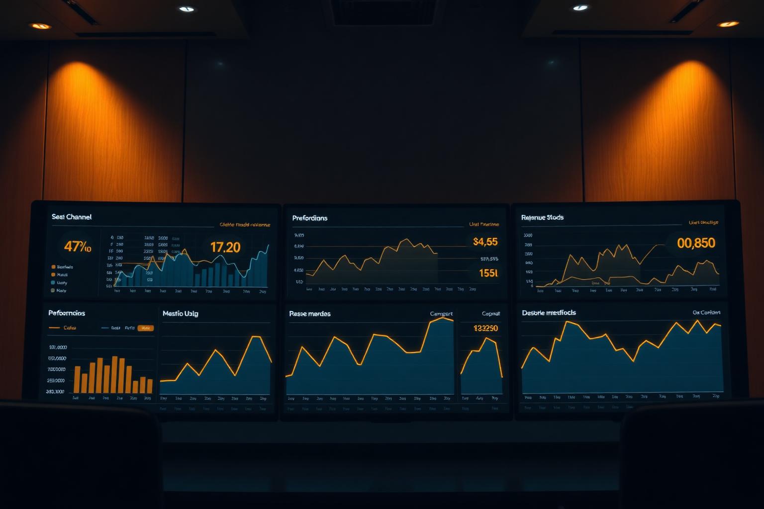 Performance marketing analytics dashboard